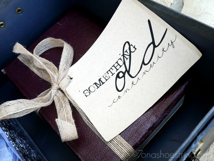 something old wedding gift