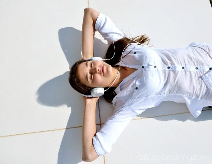 listening to audio books